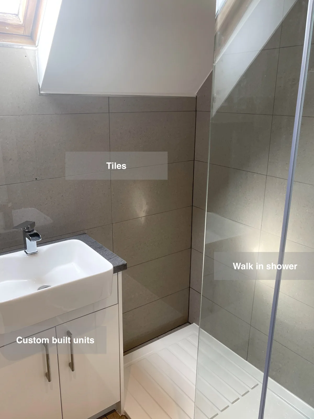 Walk in shower Portlethen
