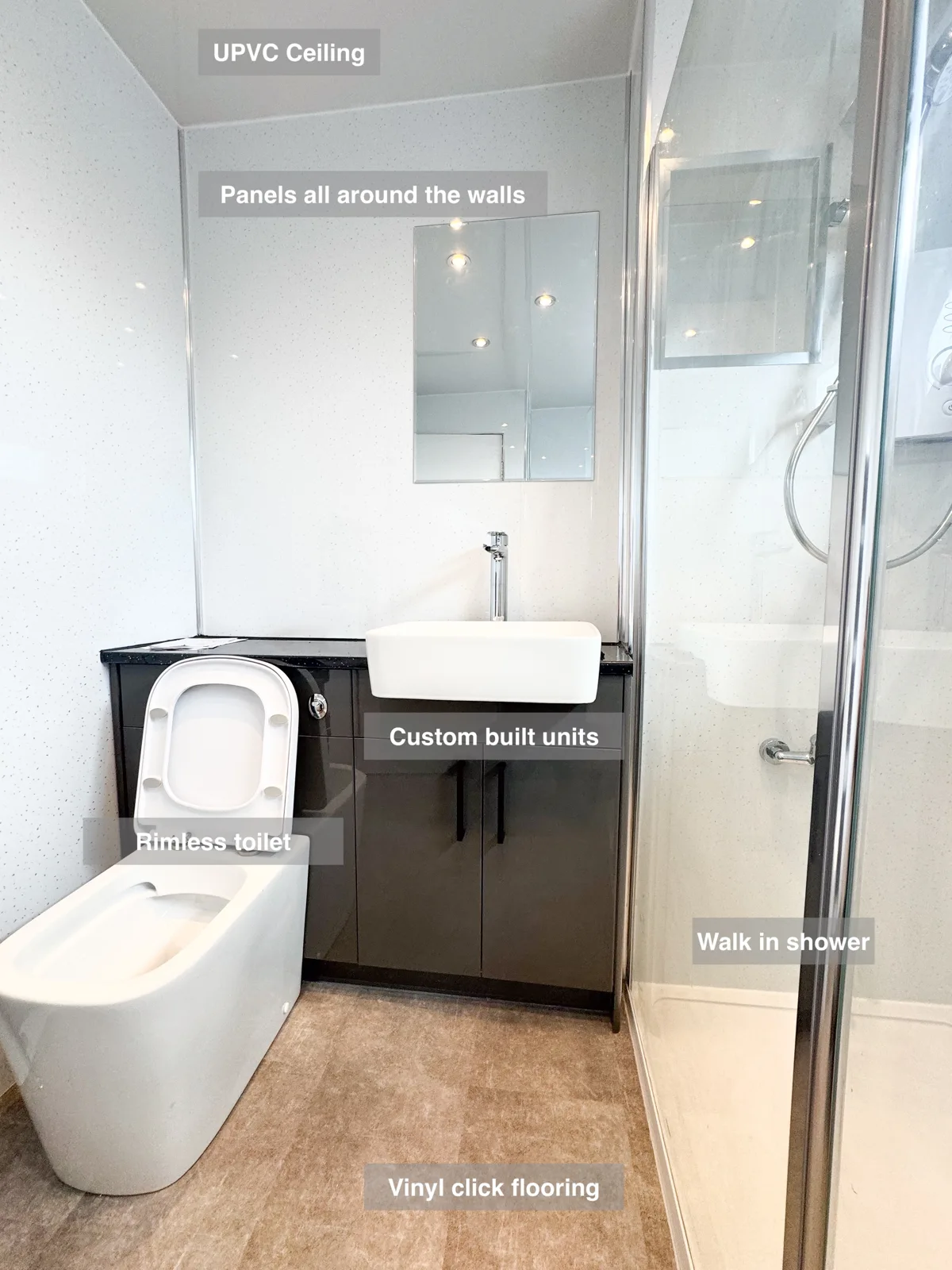 Walk in shower Newtonhill