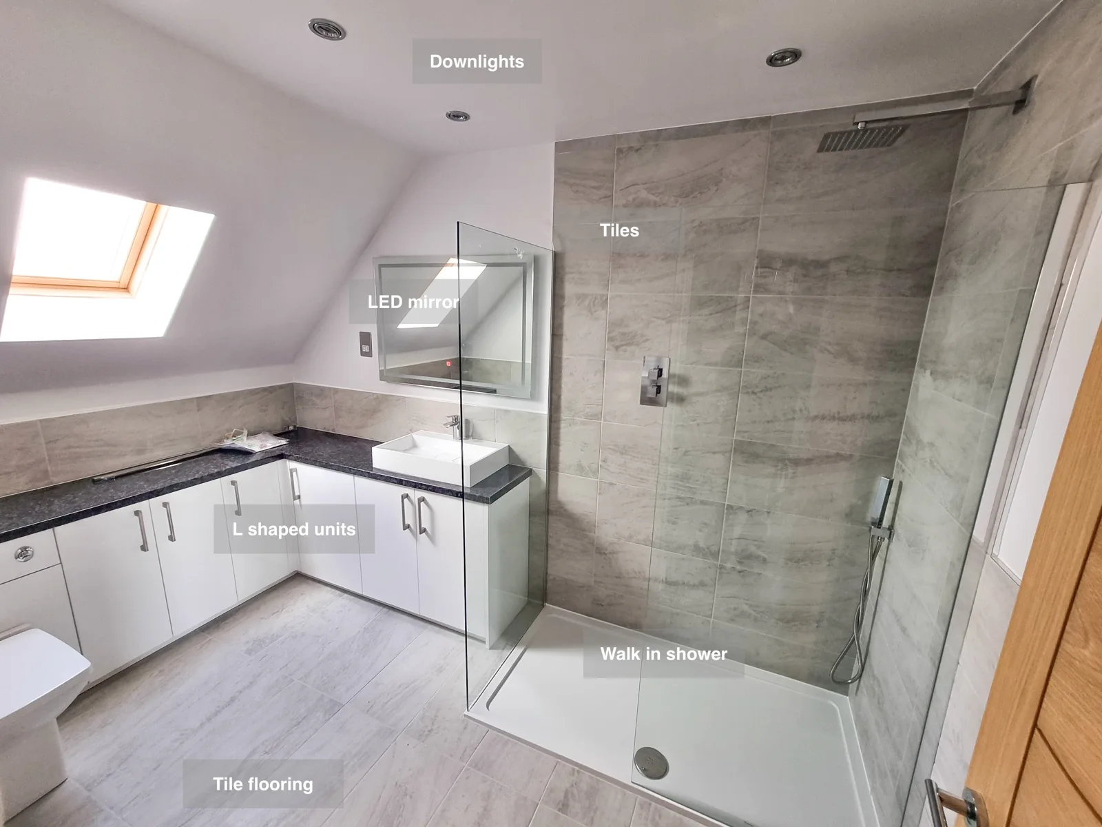 Walk in shower Stonehaven