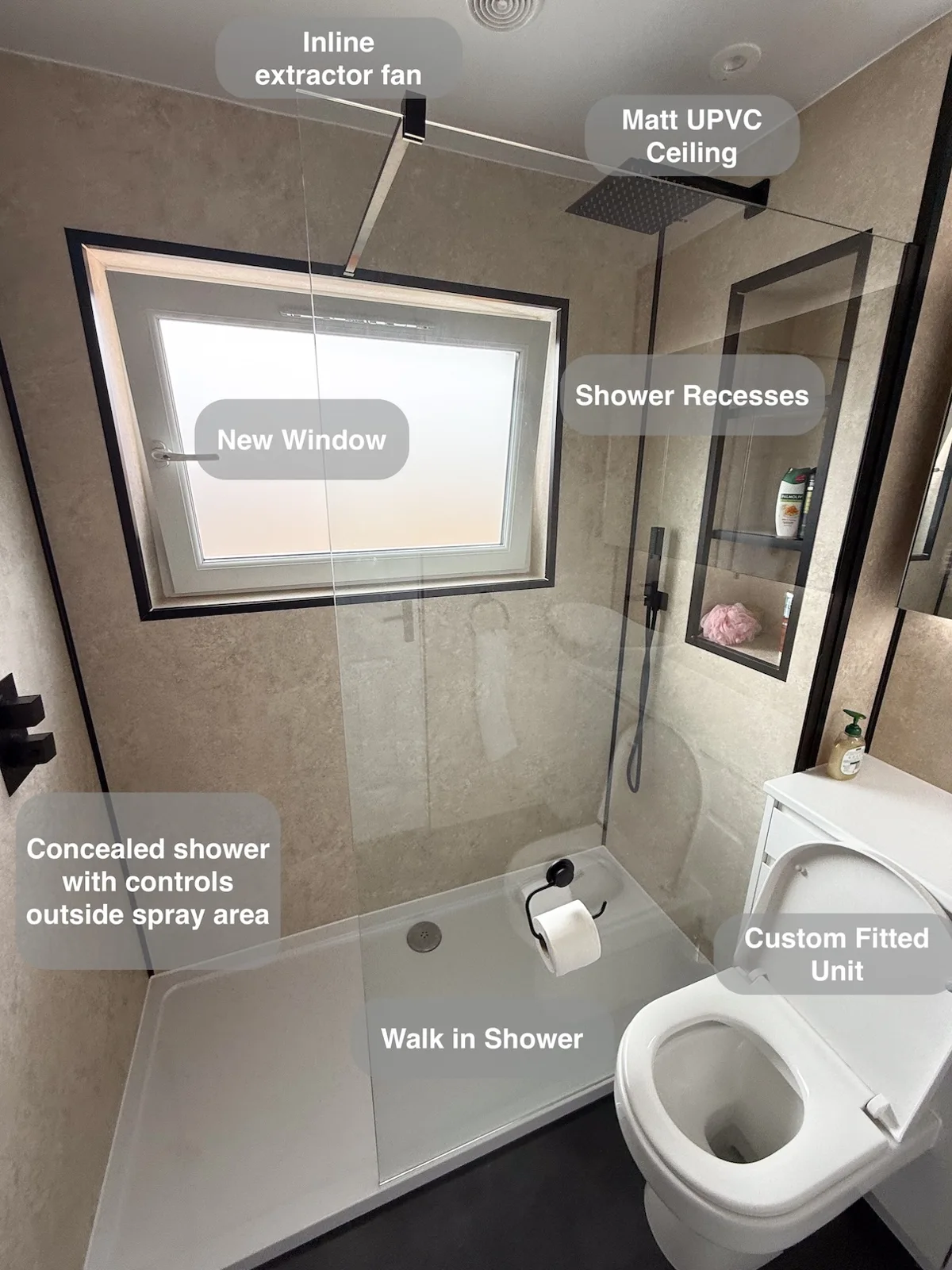 Walk in Shower Refurbishment, Bridge of Don, Aberdeen