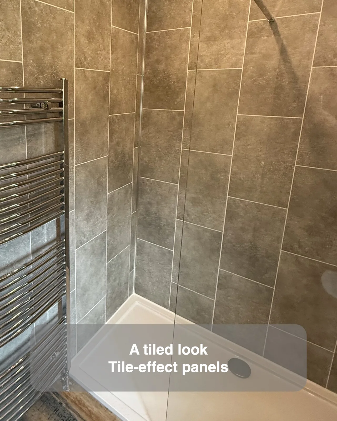 A tiled look — Tile-effect panels