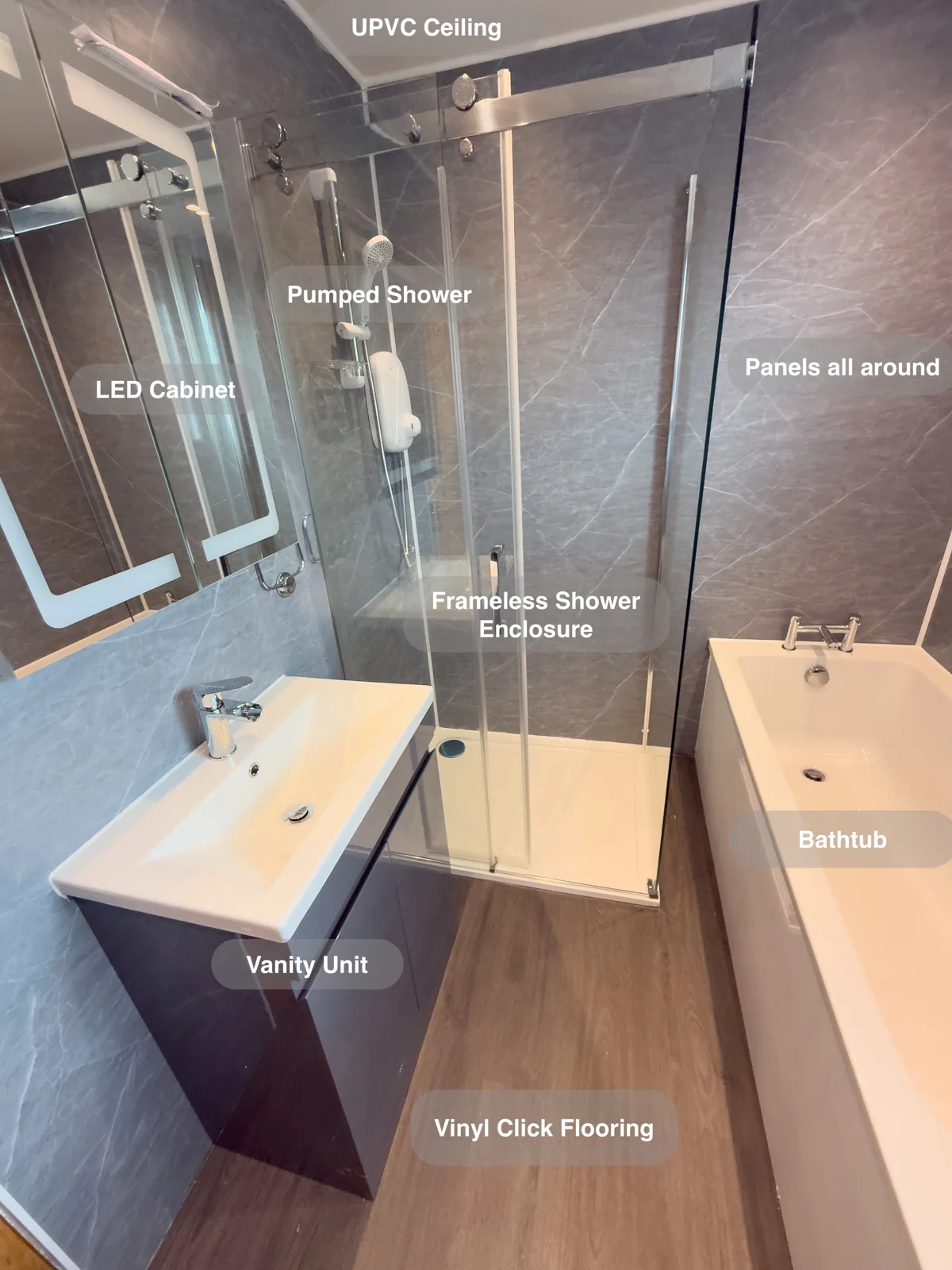 Bathroom refurbishment Bridge of Don, Aberdeen