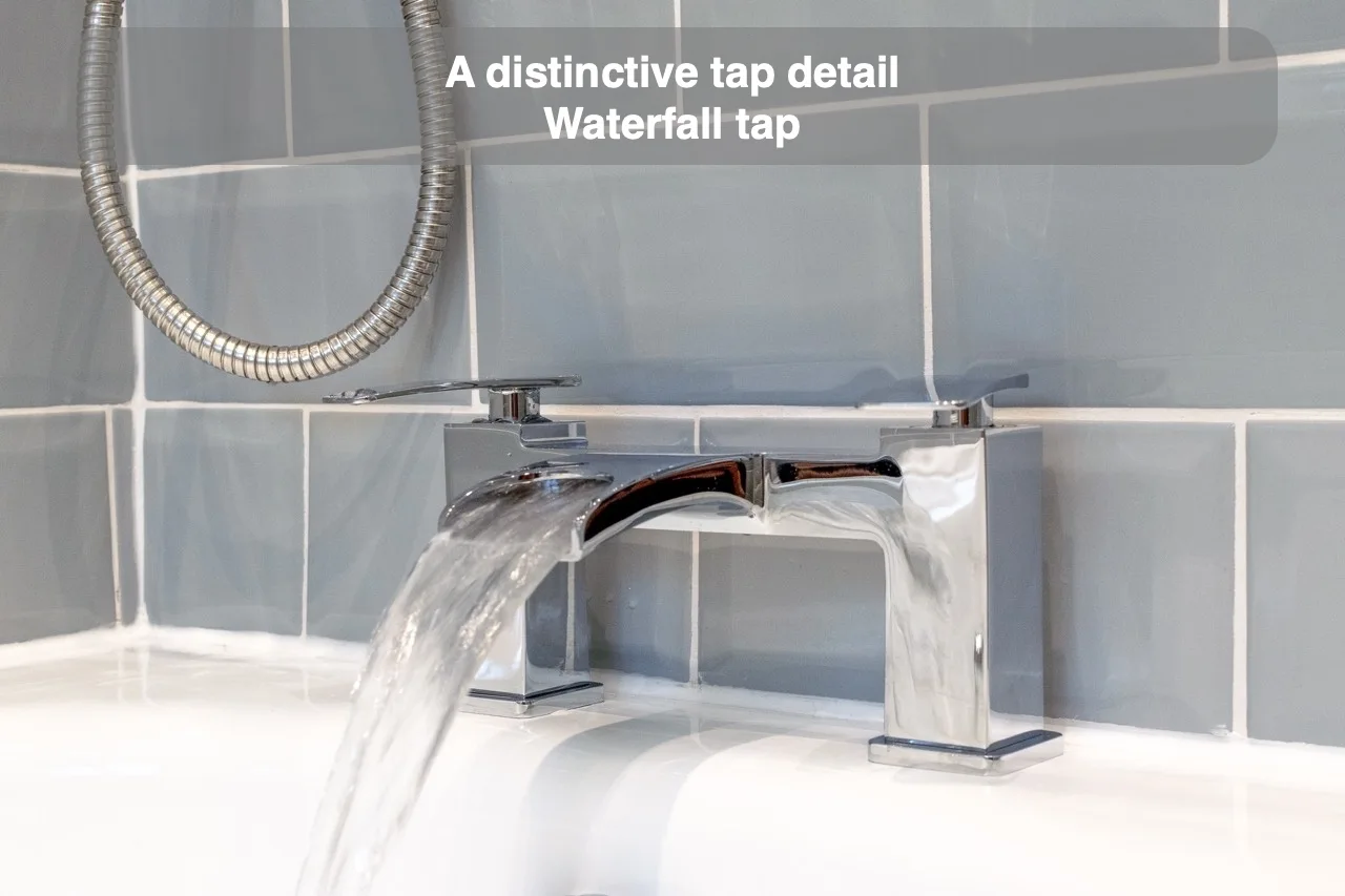 A distinctive tap detail — Waterfall tap