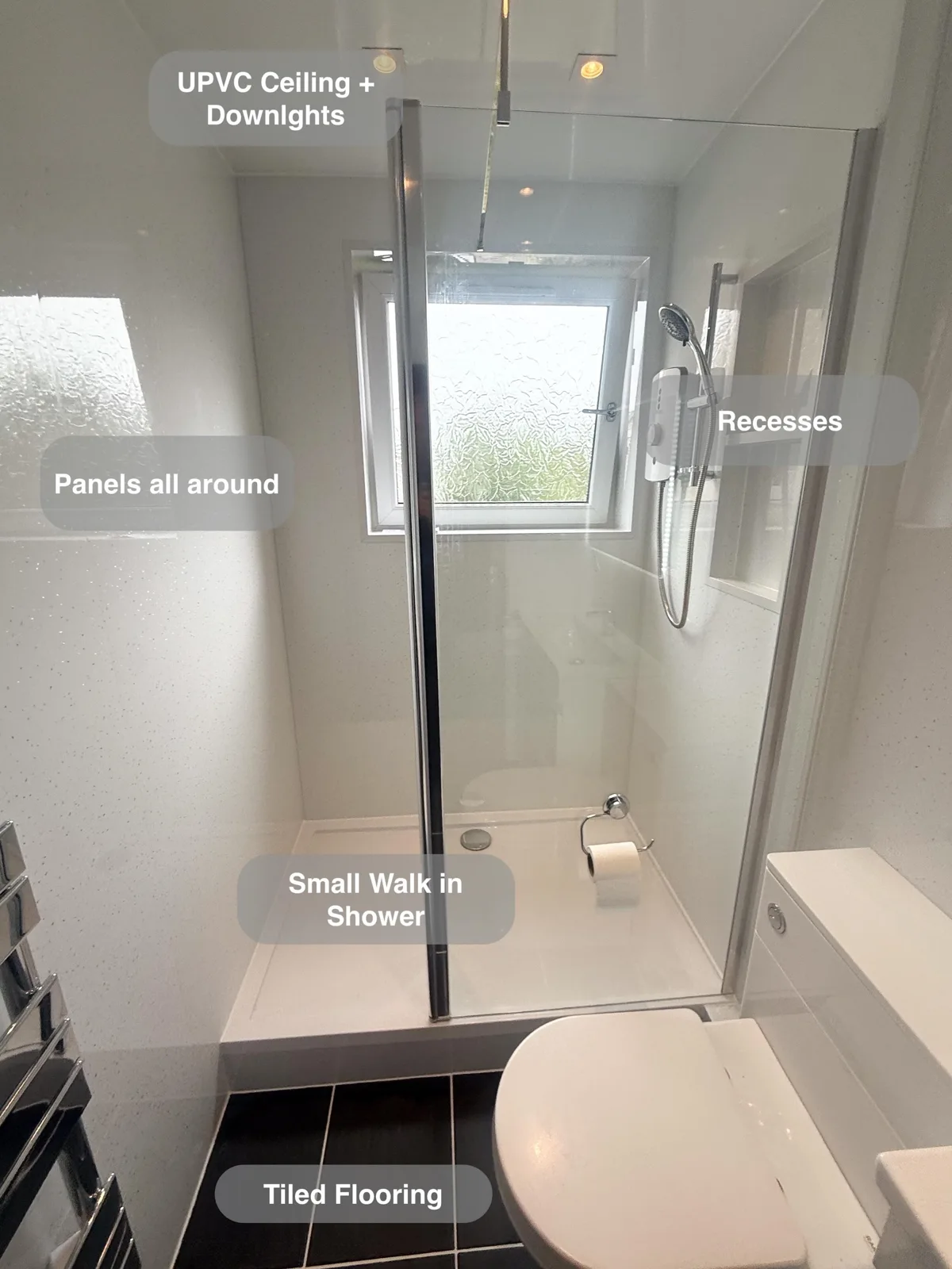 Aberdeen, Small Walk in Shower
