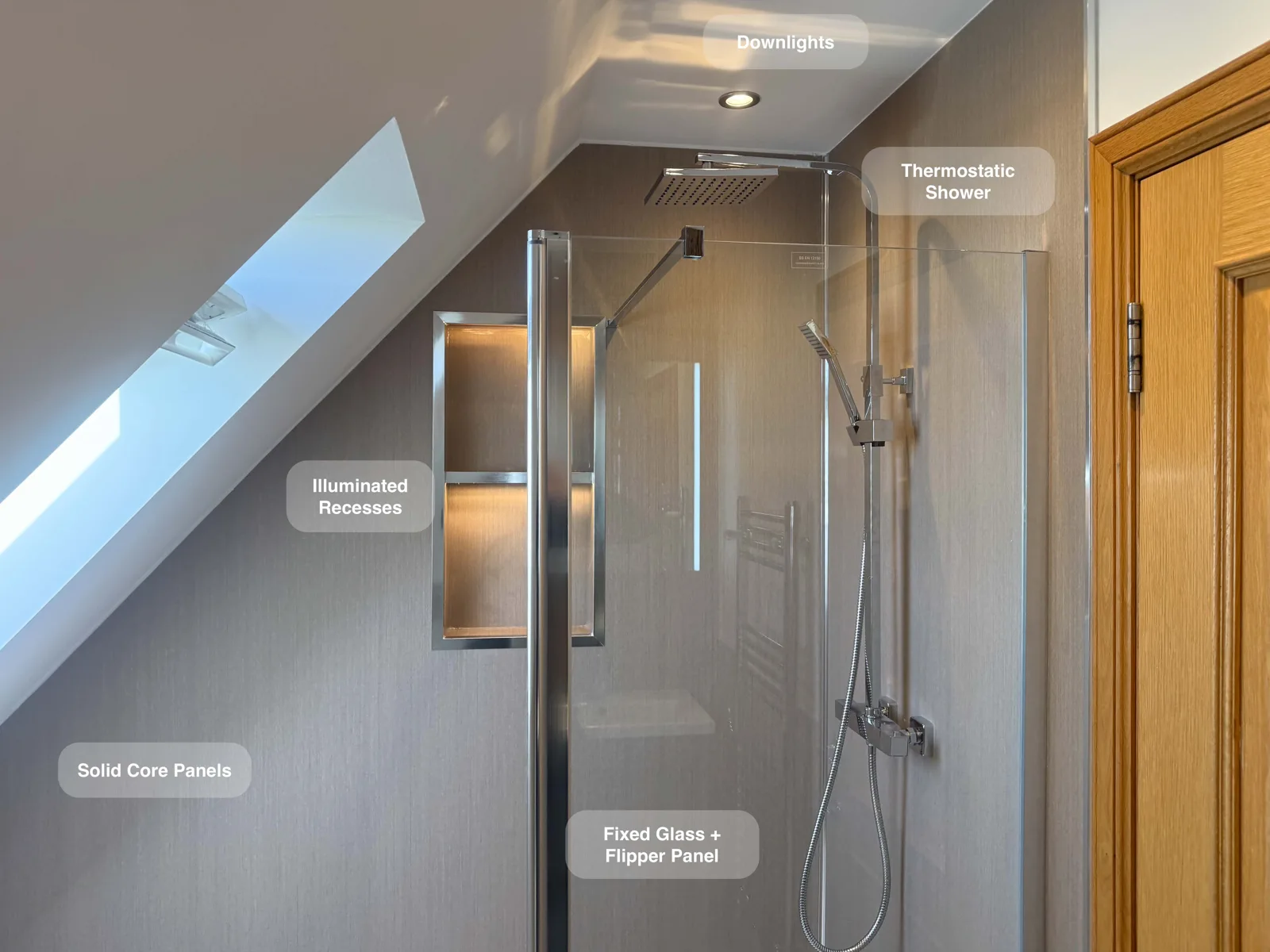Ellon, Walk in Shower
