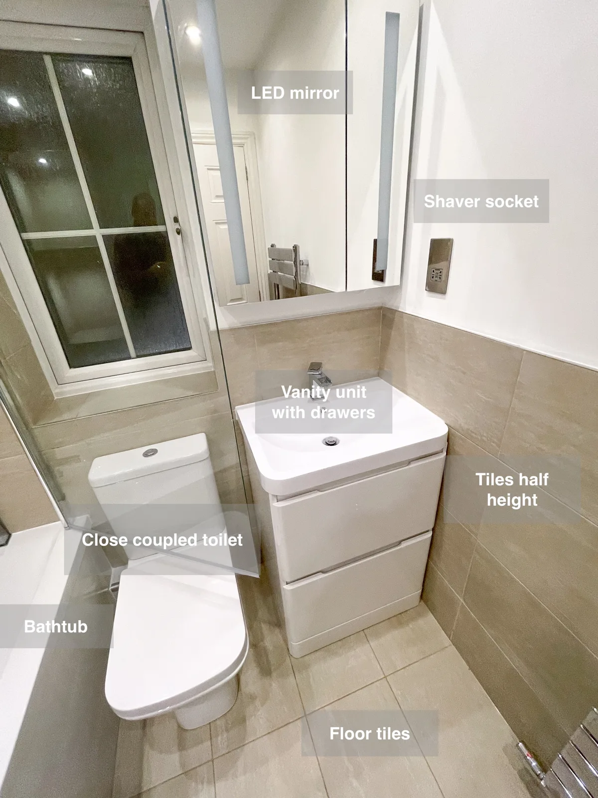 Bathroom Reconfiguration Belhevie
