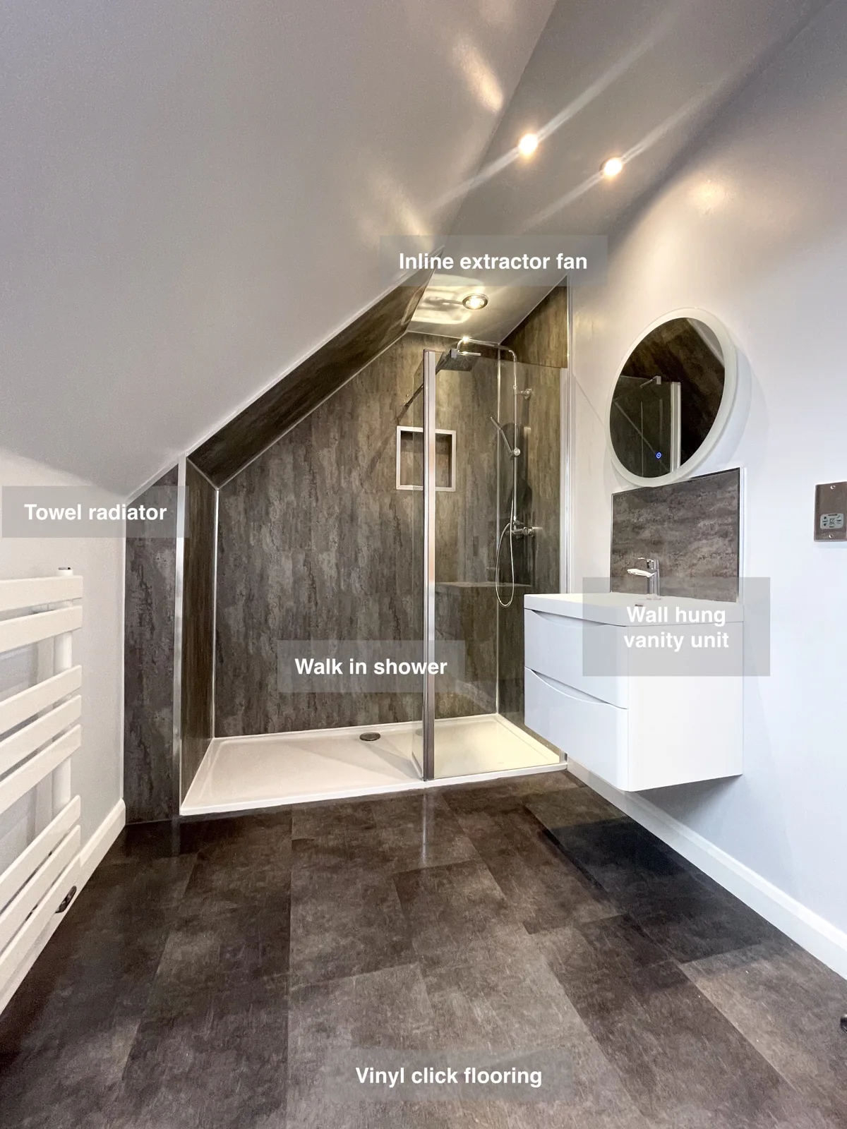 Walk in shower Dyce