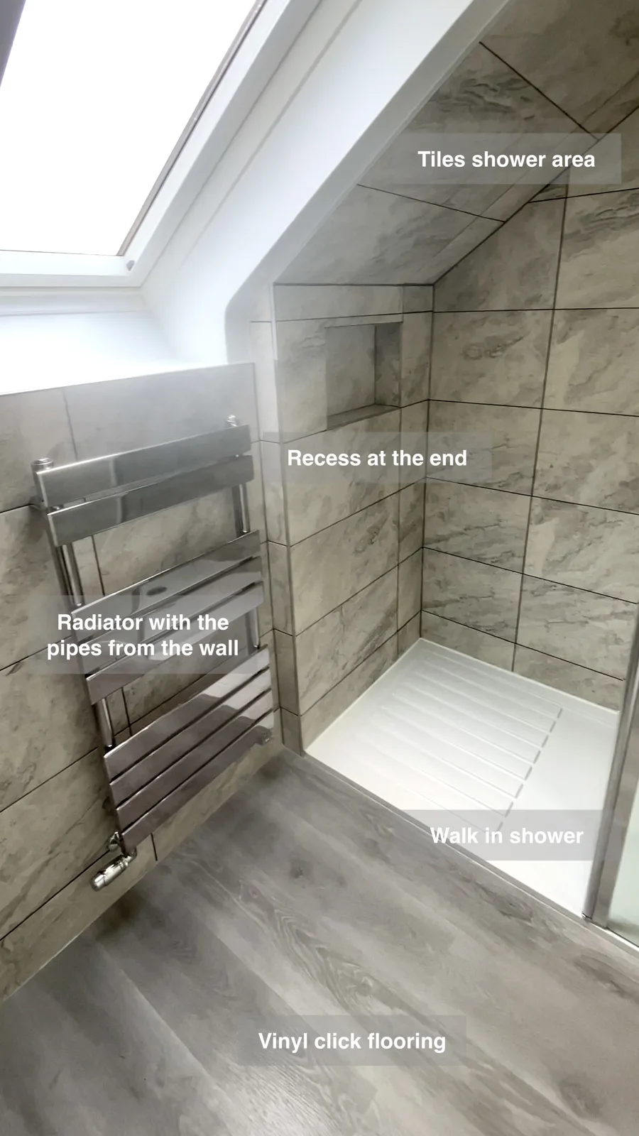 Walk in shower Portlethen
