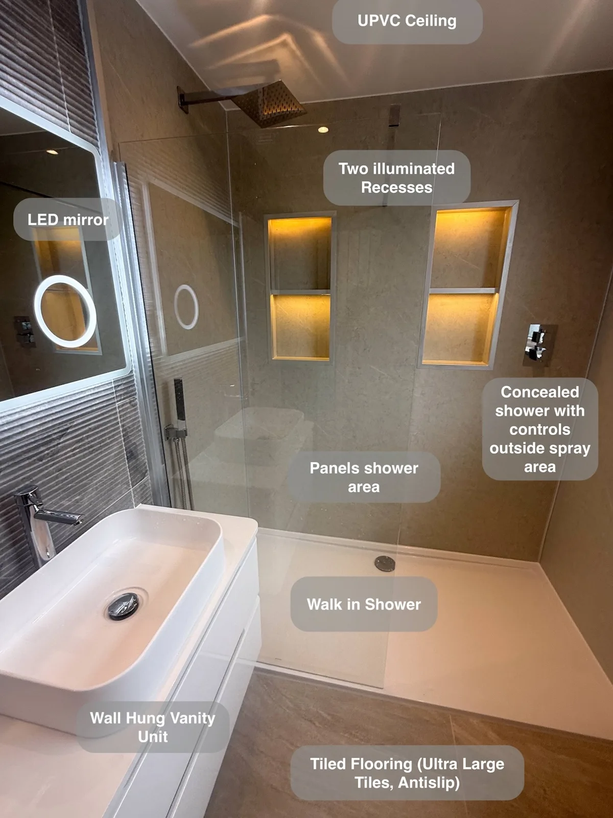 Walk in Shower, Aberdeen