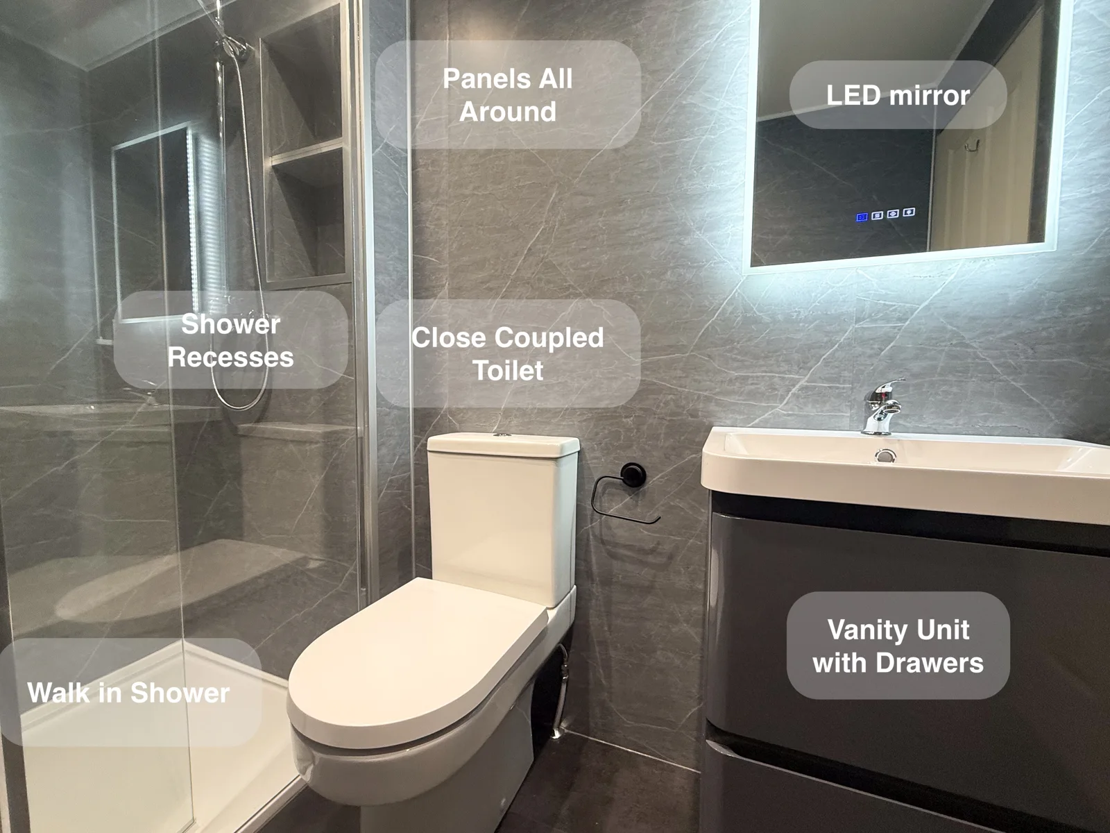 Bathtroom Redesign, Bridge of Don, Aberdeen