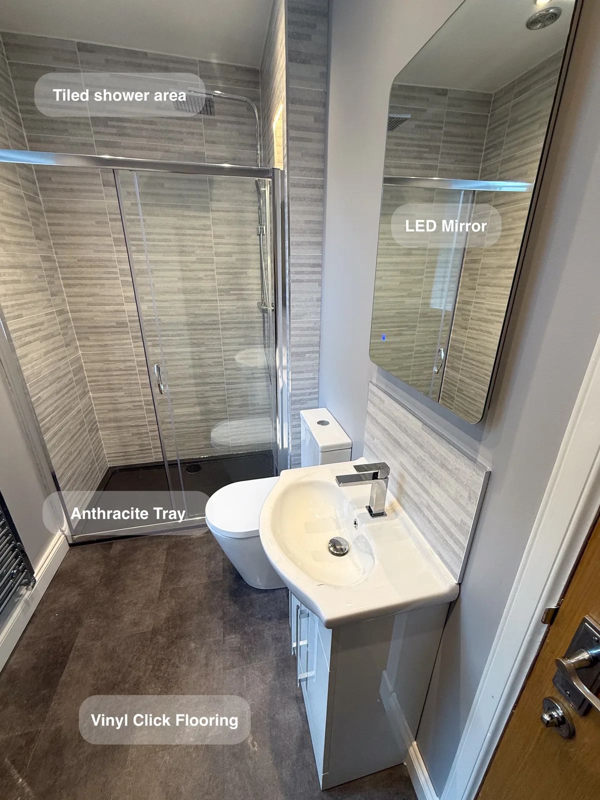 Shower Room With Washing Machine/Dryer Stacked, Aberdeen
