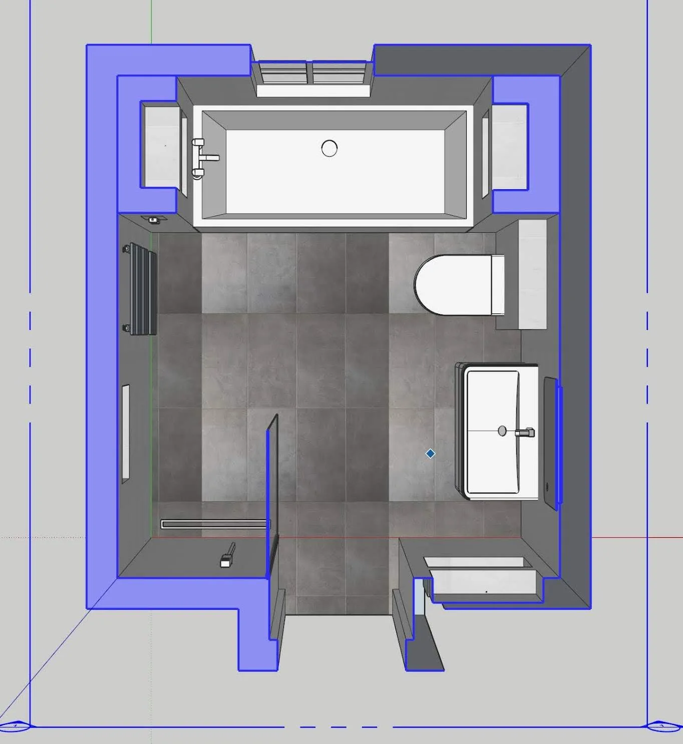 Design layout — planning view
