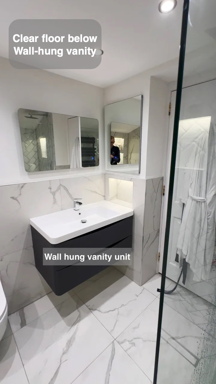 Wall-hung vanity