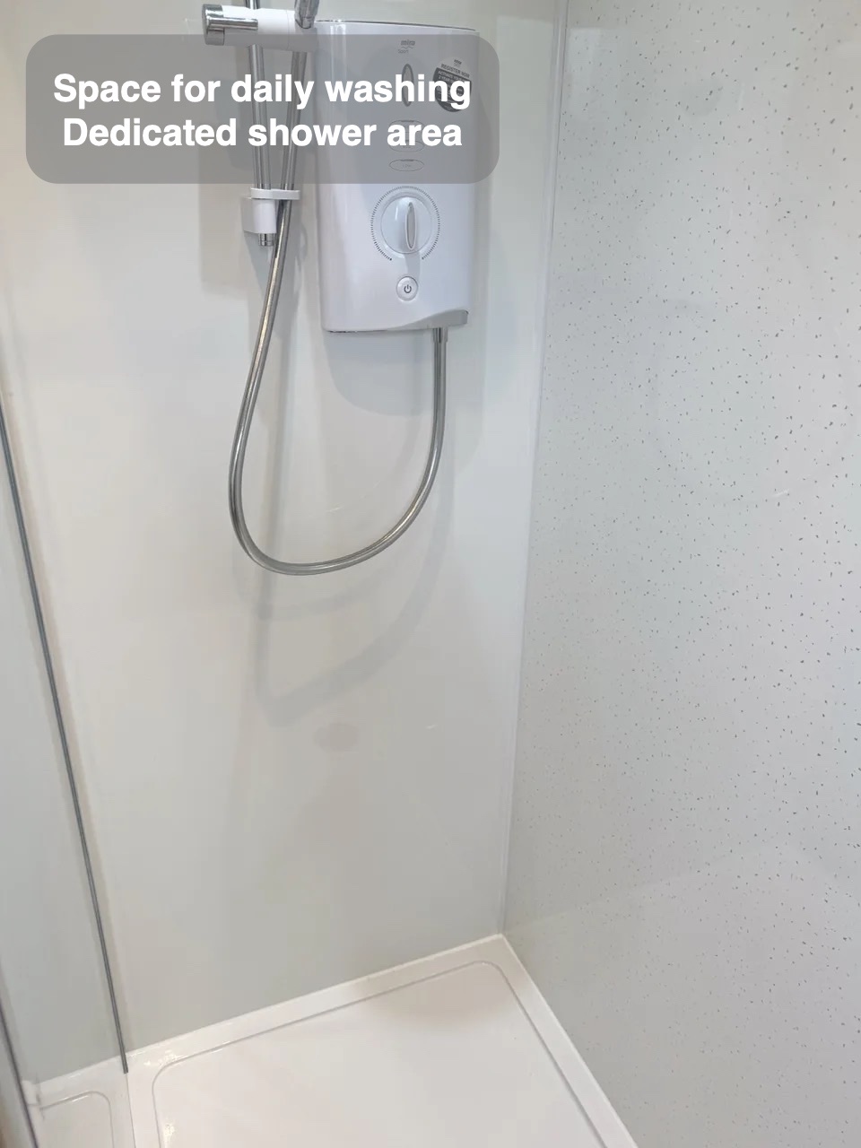 A dedicated place to shower in Mastrick, Aberdeen bathroom